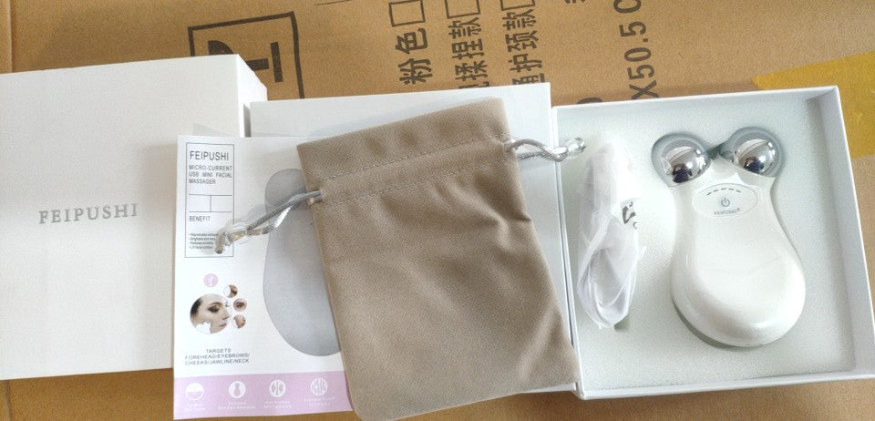 Electric Micro‑Current Face Massager – Firm, Tone, Rejuvenate Your Skin - GoBesty