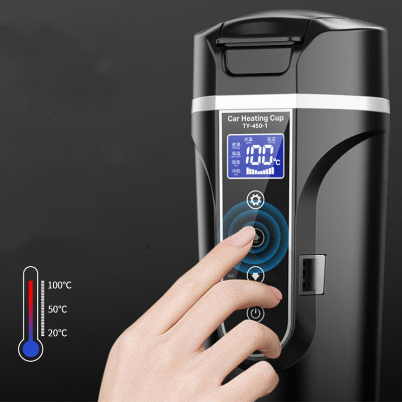 Stay Hydrated on-the-Go with the Smart Touch Travel Heating Bottle - GoBesty