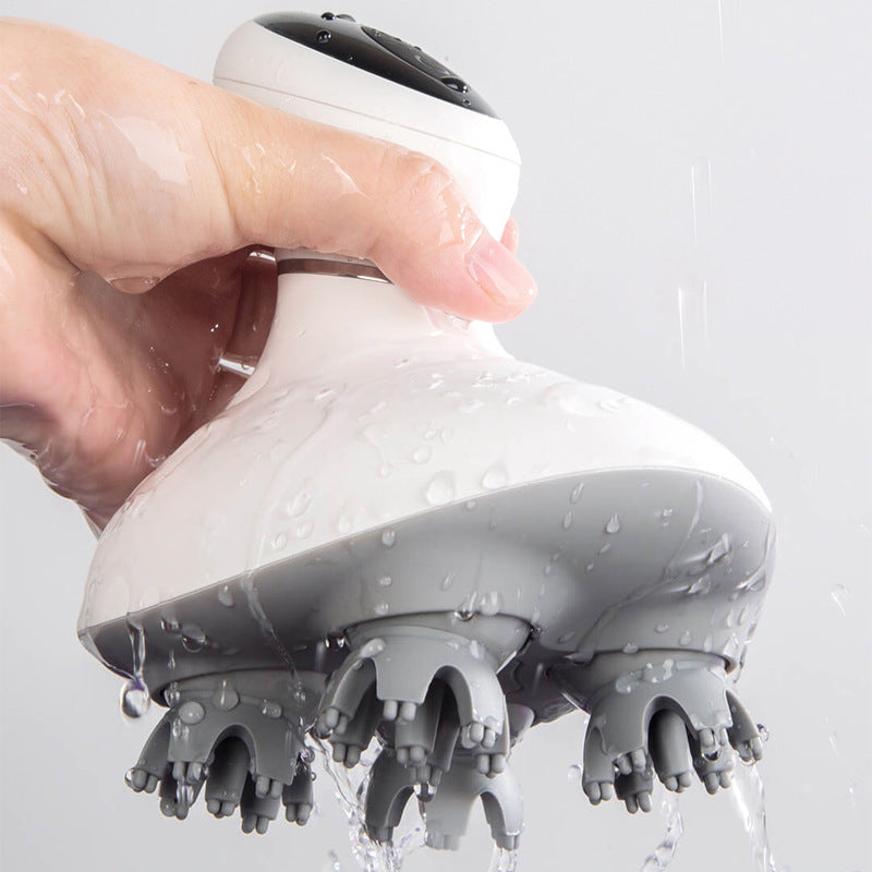 Rechargeable Waterproof Scalp Massager – Relax & Stimulate Your Hair - GoBesty