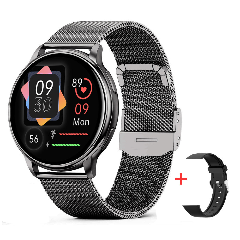 Track Health with Bluetooth Smart Watch: Heart Rate & BP - GoBesty