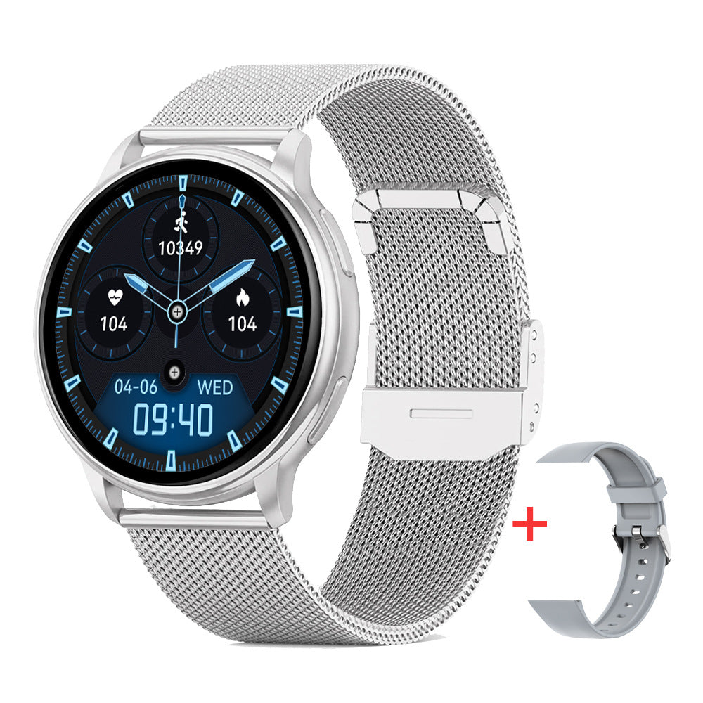 Track Health with Bluetooth Smart Watch: Heart Rate & BP - GoBesty