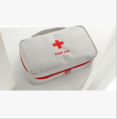 Outdoor & Travel First Aid Kit: Large Red Medical Bag - GoBesty