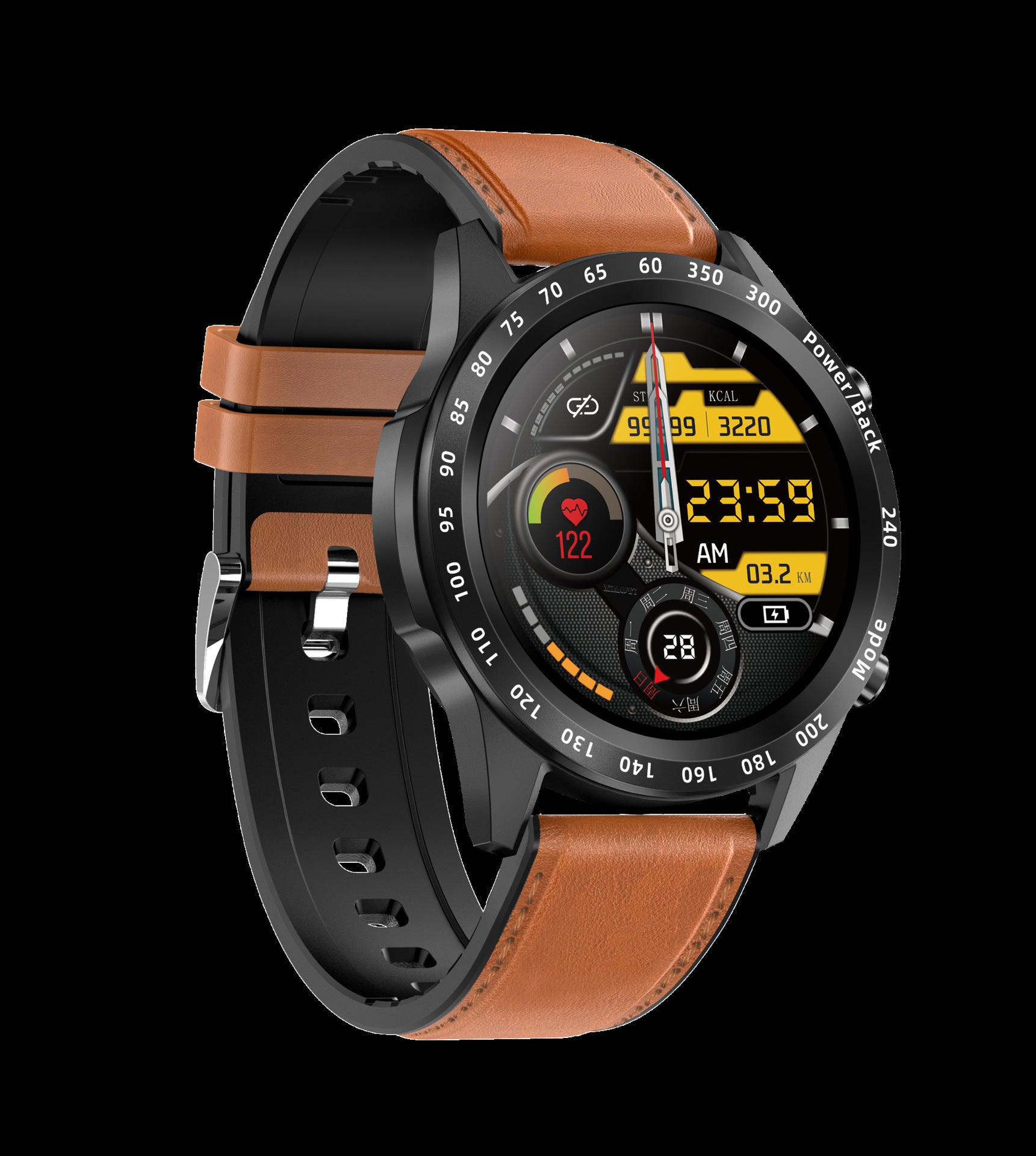 Smart Watch with Bluetooth Calls, Heart Rate & Sleep Monitor - GoBesty