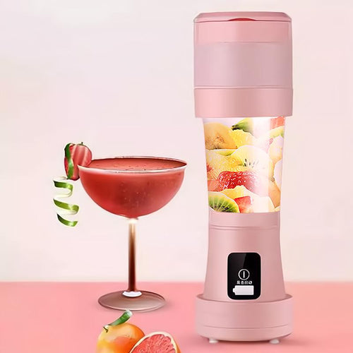 450ML Mini Blender: Portable Smoothie Maker for On-the-Go - GoBesty