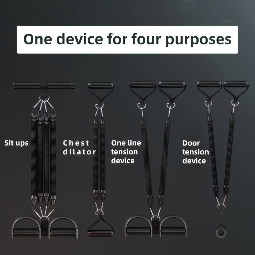 Ultimate Resistance Bands Set for Full-Body Fitness and Stretching - GoBesty